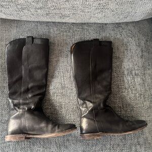 Frye Tall Black Boots Size 8.5